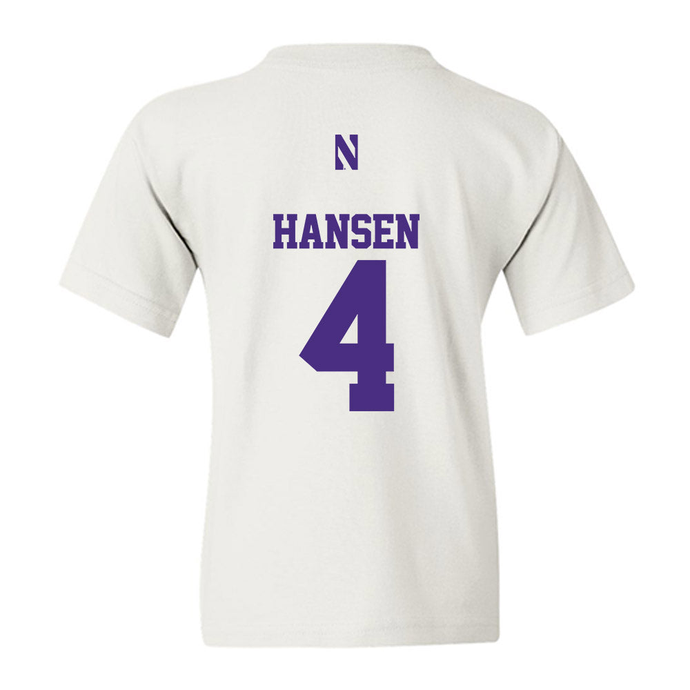 Northwestern - NCAA Women's Lacrosse : Reese Hansen - Classic Shersey Youth T-Shirt-1