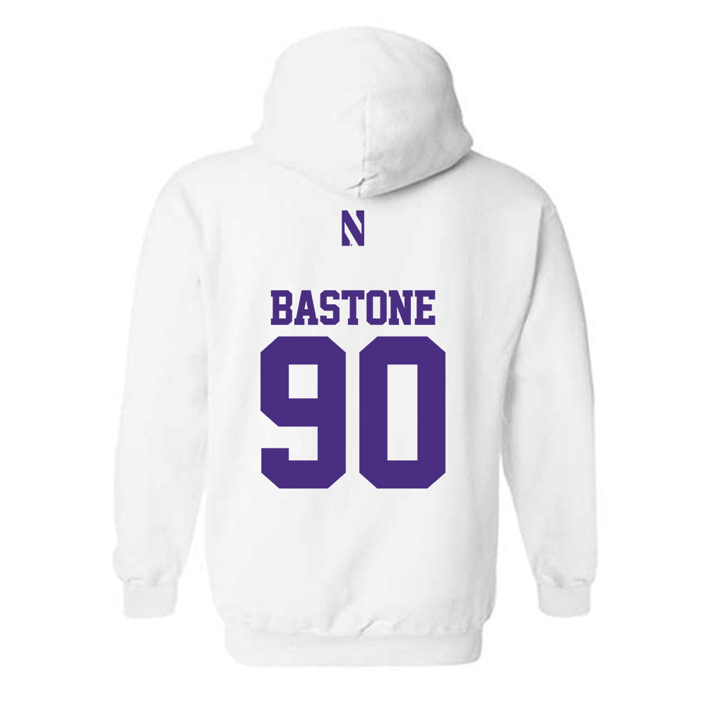 Northwestern - NCAA Football : Carmine Bastone - Classic Shersey Hooded Sweatshirt