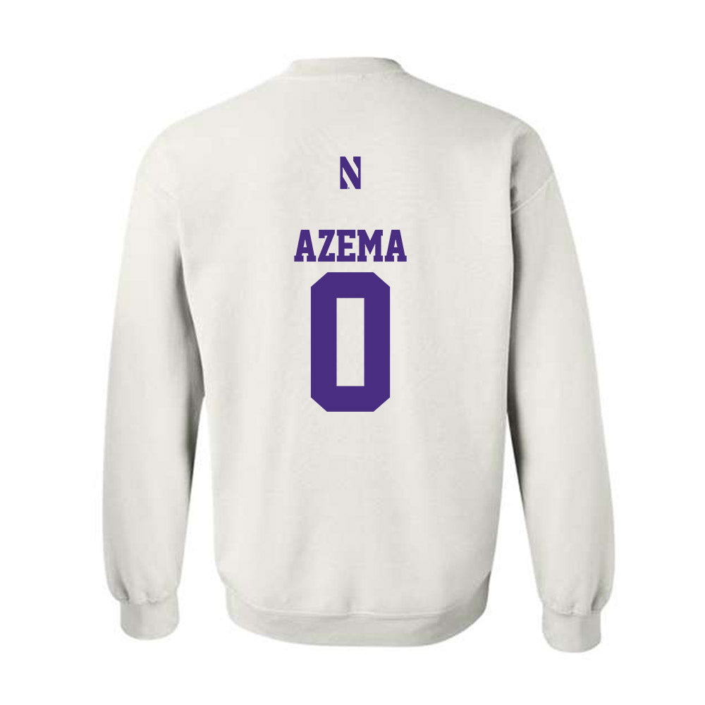 Northwestern - NCAA Football : Corien Azema - Classic Shersey Crewneck Sweatshirt