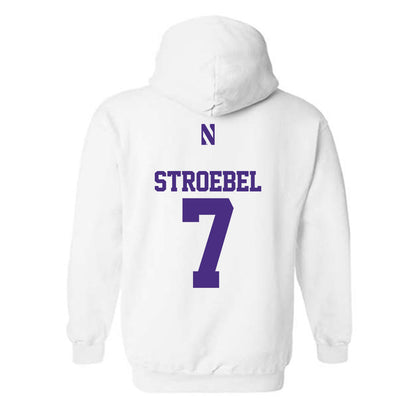 Northwestern - NCAA Women's Soccer : Mary Stroebel - Classic Shersey Hooded Sweatshirt