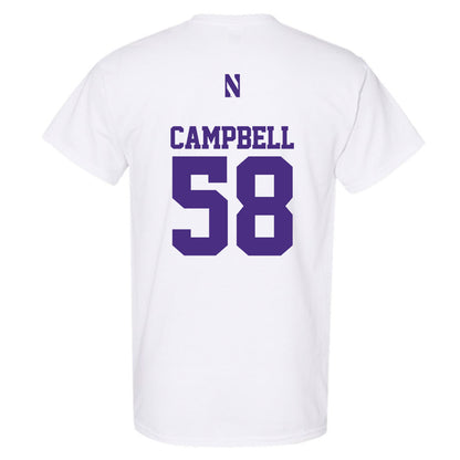 Northwestern - NCAA Football : Nathaniel Campbell - Classic Shersey T-Shirt-1