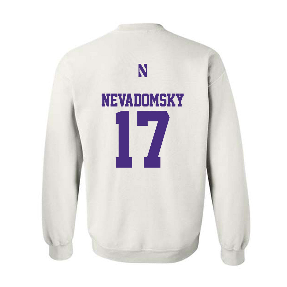 Northwestern - NCAA Women's Soccer : Presley Nevadomsky - Classic Shersey Crewneck Sweatshirt-1