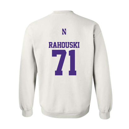 Northwestern - NCAA Football : Dennis Rahouski - Classic Shersey Crewneck Sweatshirt-1