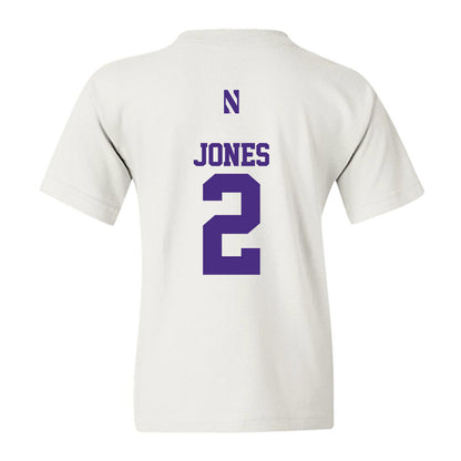 Northwestern - NCAA Women's Basketball : Kyla Jones - Classic Shersey Youth T-Shirt-1