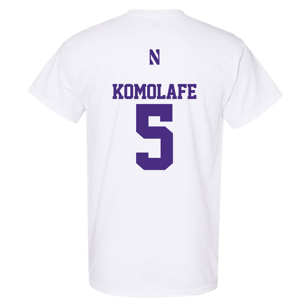 Northwestern - NCAA Football : Caleb Komolafe - Classic Shersey T-Shirt-1
