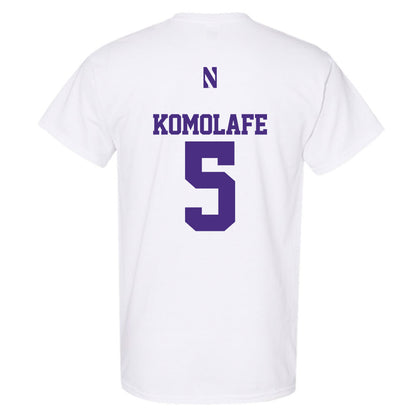 Northwestern - NCAA Football : Caleb Komolafe - Classic Shersey T-Shirt-1