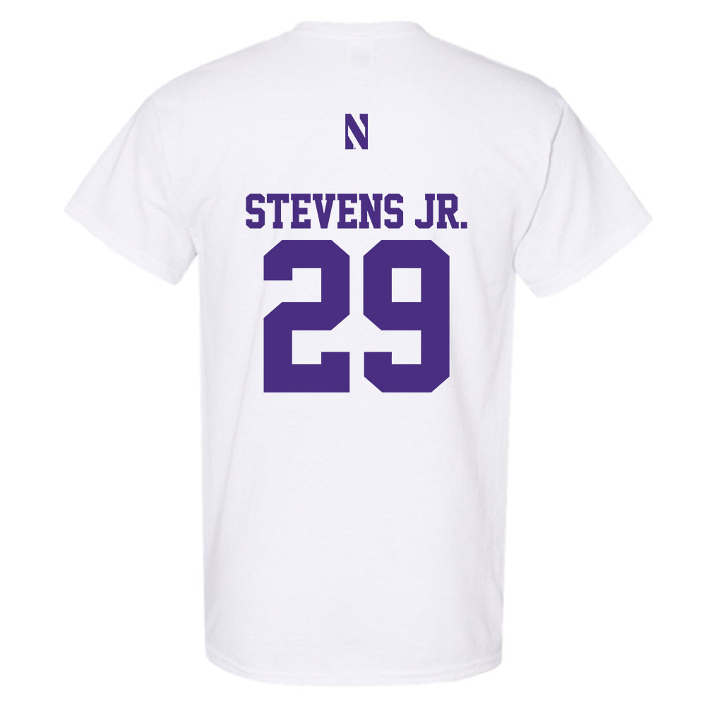 Northwestern - NCAA Football : JonJon Stevens Jr. - Classic Shersey T-Shirt-1