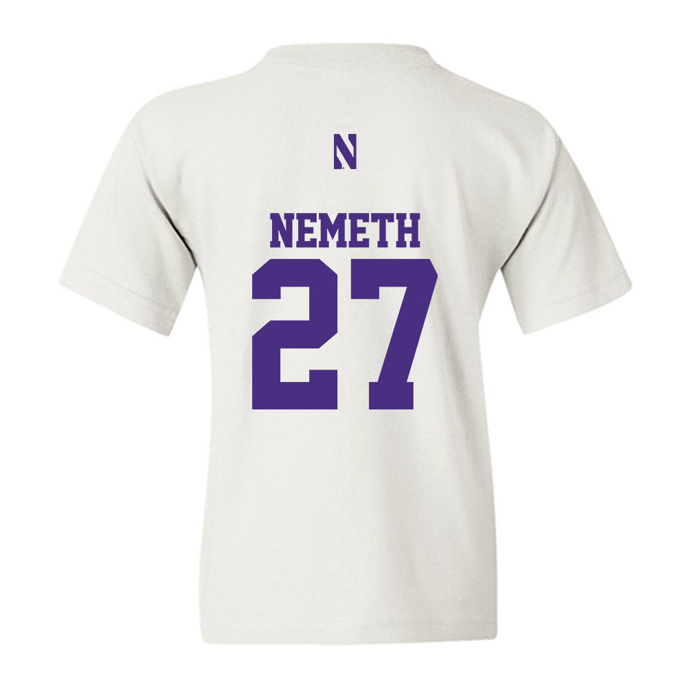Northwestern - NCAA Women's Field Hockey : Nadia Nemeth - Classic Shersey Youth T-Shirt-1