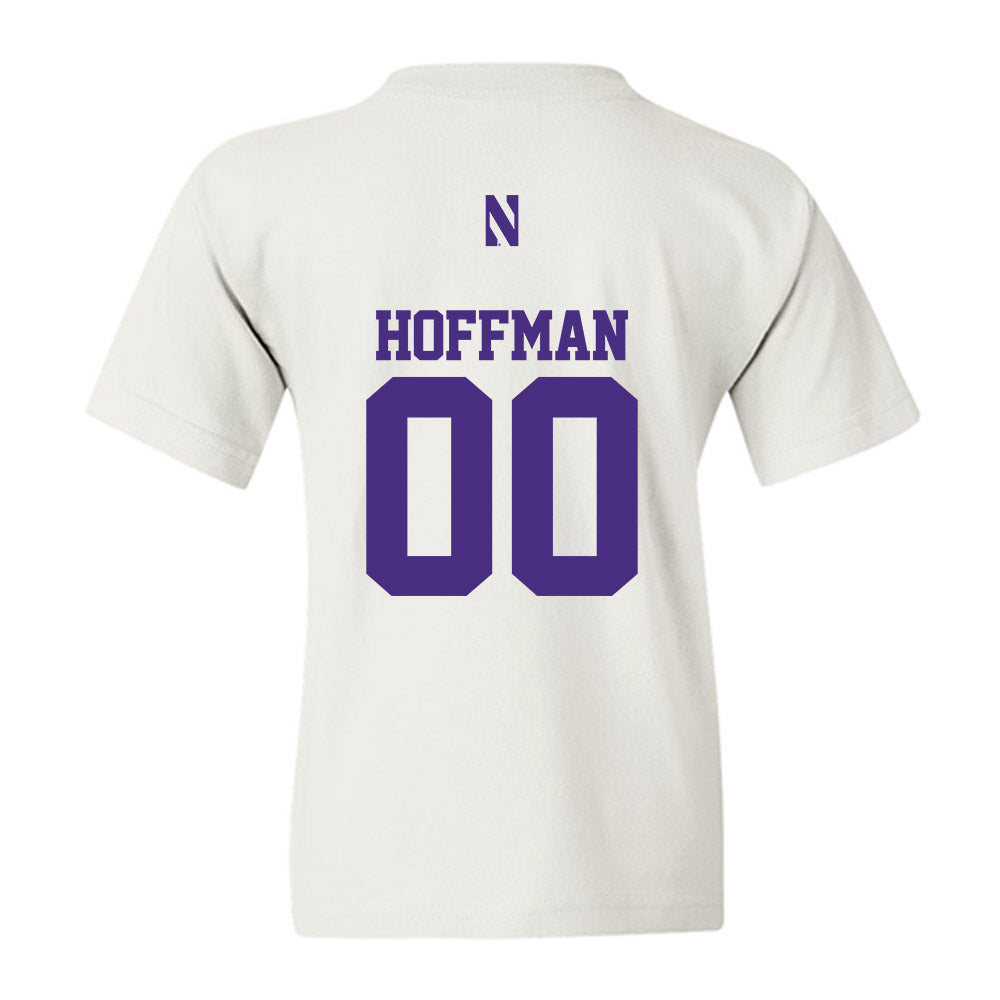 Northwestern - NCAA Baseball : Maddox Hoffman - Classic Shersey Youth T-Shirt-1