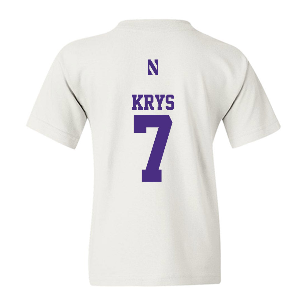 Northwestern - NCAA Women's Field Hockey : Aerin Krys - Classic Shersey Youth T-Shirt-1