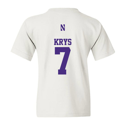 Northwestern - NCAA Women's Field Hockey : Aerin Krys - Classic Shersey Youth T-Shirt-1