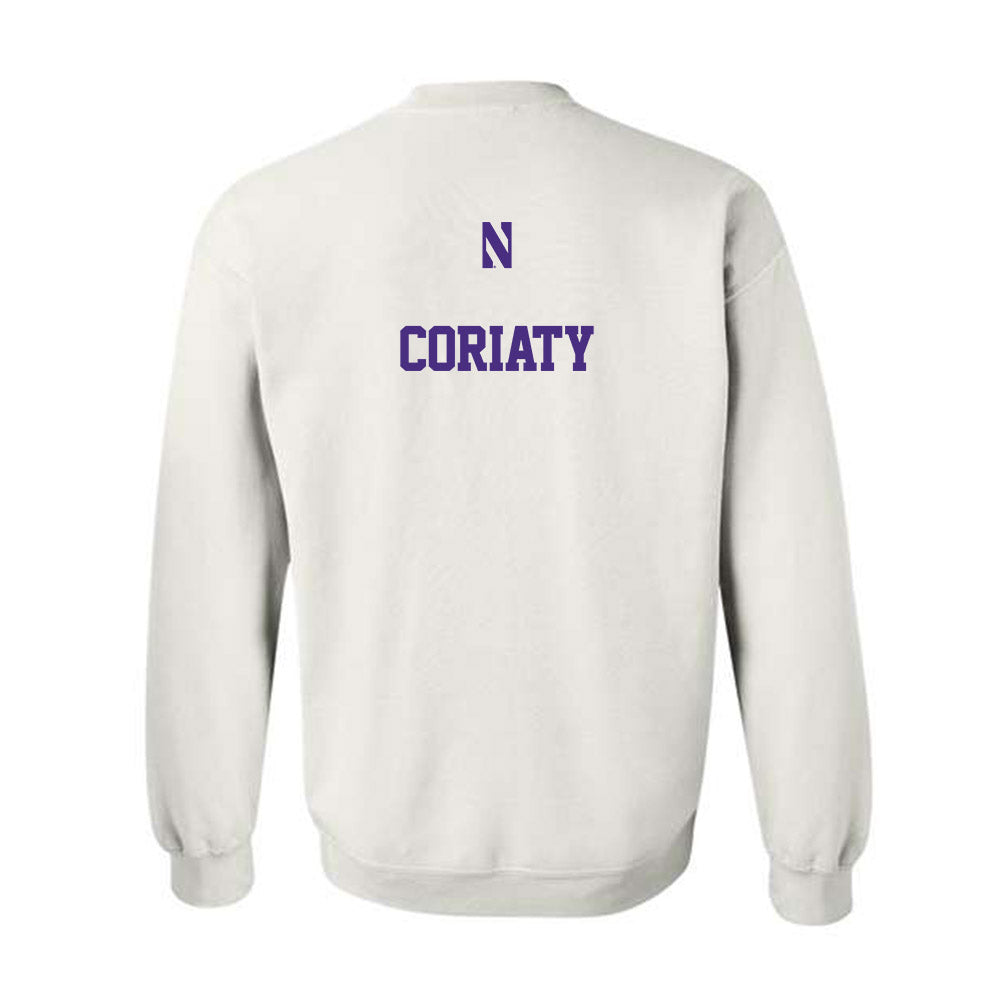Northwestern - NCAA Men's Tennis : Lucas Coriaty - Classic Shersey Crewneck Sweatshirt-1