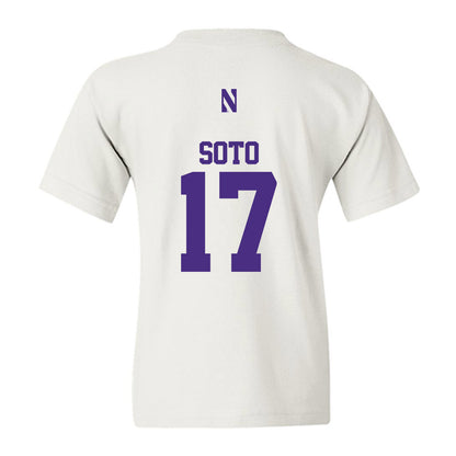 Northwestern - NCAA Women's Lacrosse : Jenna Soto - Classic Shersey Youth T-Shirt-1