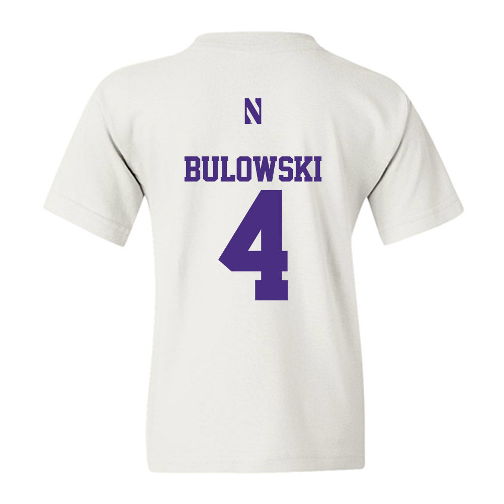Northwestern - NCAA Men's Soccer : Dalton Bulowski - Classic Shersey Youth T-Shirt-1
