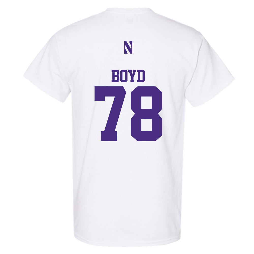 Northwestern - NCAA Football : Trey Boyd - Classic Shersey T-Shirt-1