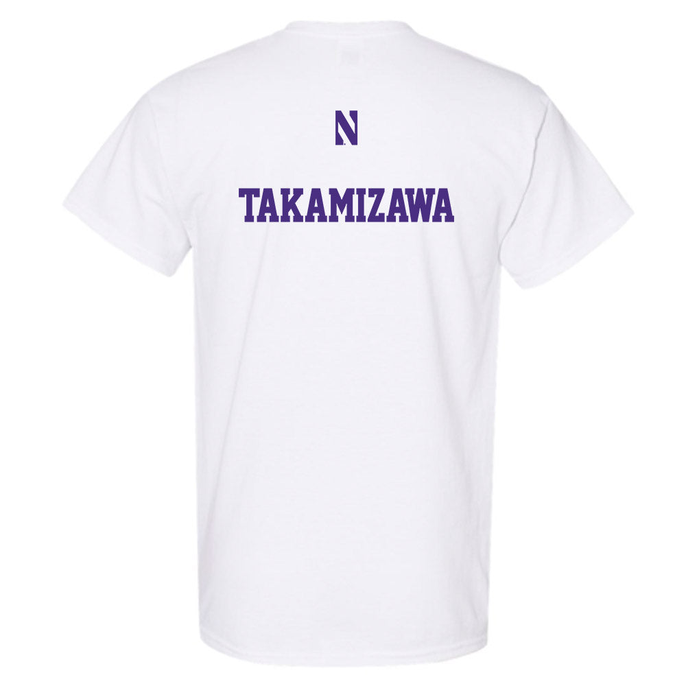 Northwestern - NCAA Women's Fencing : Yukari Takamizawa - Classic Shersey T-Shirt-1