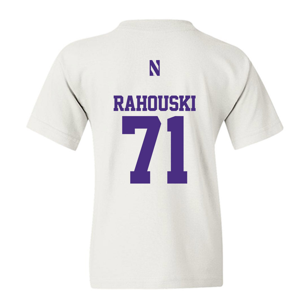 Northwestern - NCAA Football : Dennis Rahouski - Classic Shersey Youth T-Shirt-1