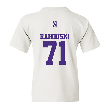 Northwestern - NCAA Football : Dennis Rahouski - Classic Shersey Youth T-Shirt-1