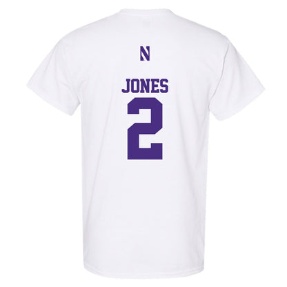 Northwestern - NCAA Women's Basketball : Kyla Jones - Classic Shersey T-Shirt-1