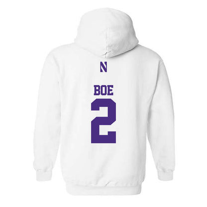 Northwestern - NCAA Football : Ryan Boe - Classic Shersey Hooded Sweatshirt