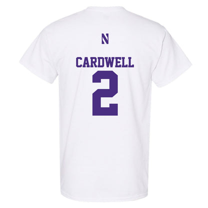 Northwestern - NCAA Women's Soccer : Liz Cardwell - Classic Shersey T-Shirt-1
