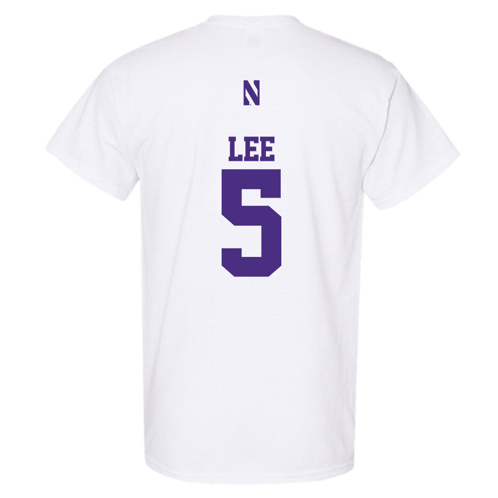Northwestern - NCAA Baseball : Yonghoon Lee - Classic Shersey T-Shirt-1