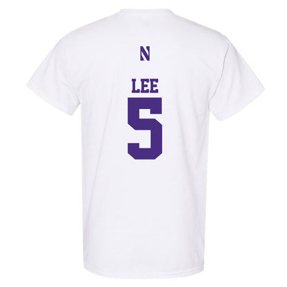 Northwestern - NCAA Baseball : Yonghoon Lee - Classic Shersey T-Shirt-1