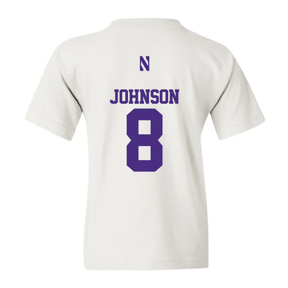 Northwestern - NCAA Women's Volleyball : Rachel Johnson - Classic Shersey Youth T-Shirt