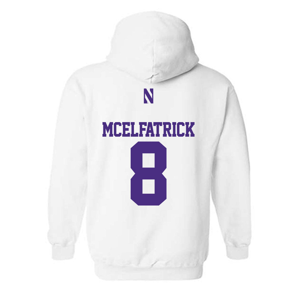Northwestern - NCAA Baseball : Owen McElfatrick - Classic Shersey Hooded Sweatshirt