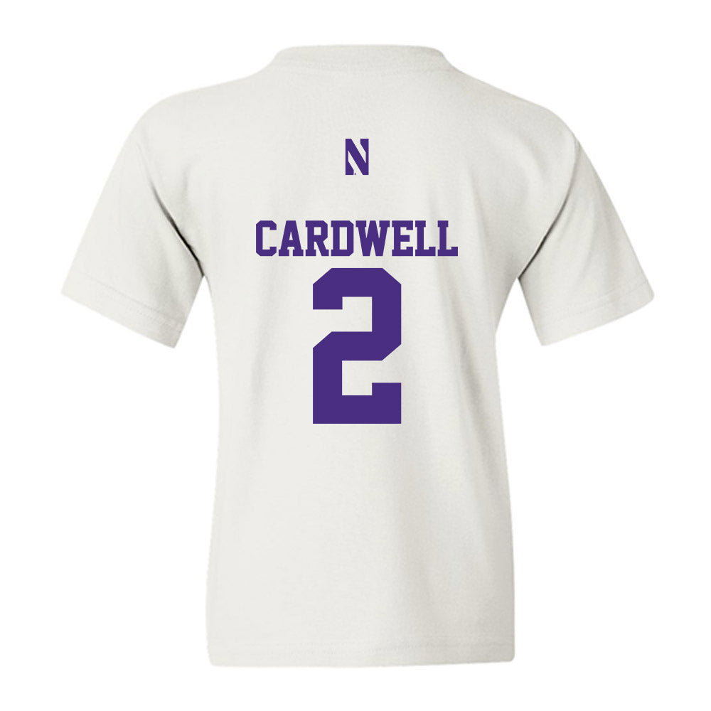 Northwestern - NCAA Women's Soccer : Liz Cardwell - Classic Shersey Youth T-Shirt-1