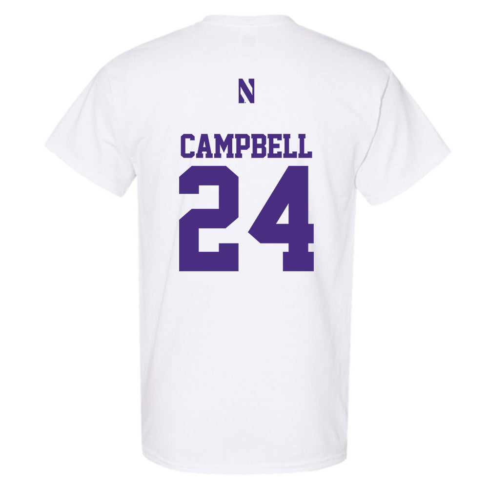 Northwestern - NCAA Women's Lacrosse : Riley Campbell - Classic Shersey T-Shirt-1