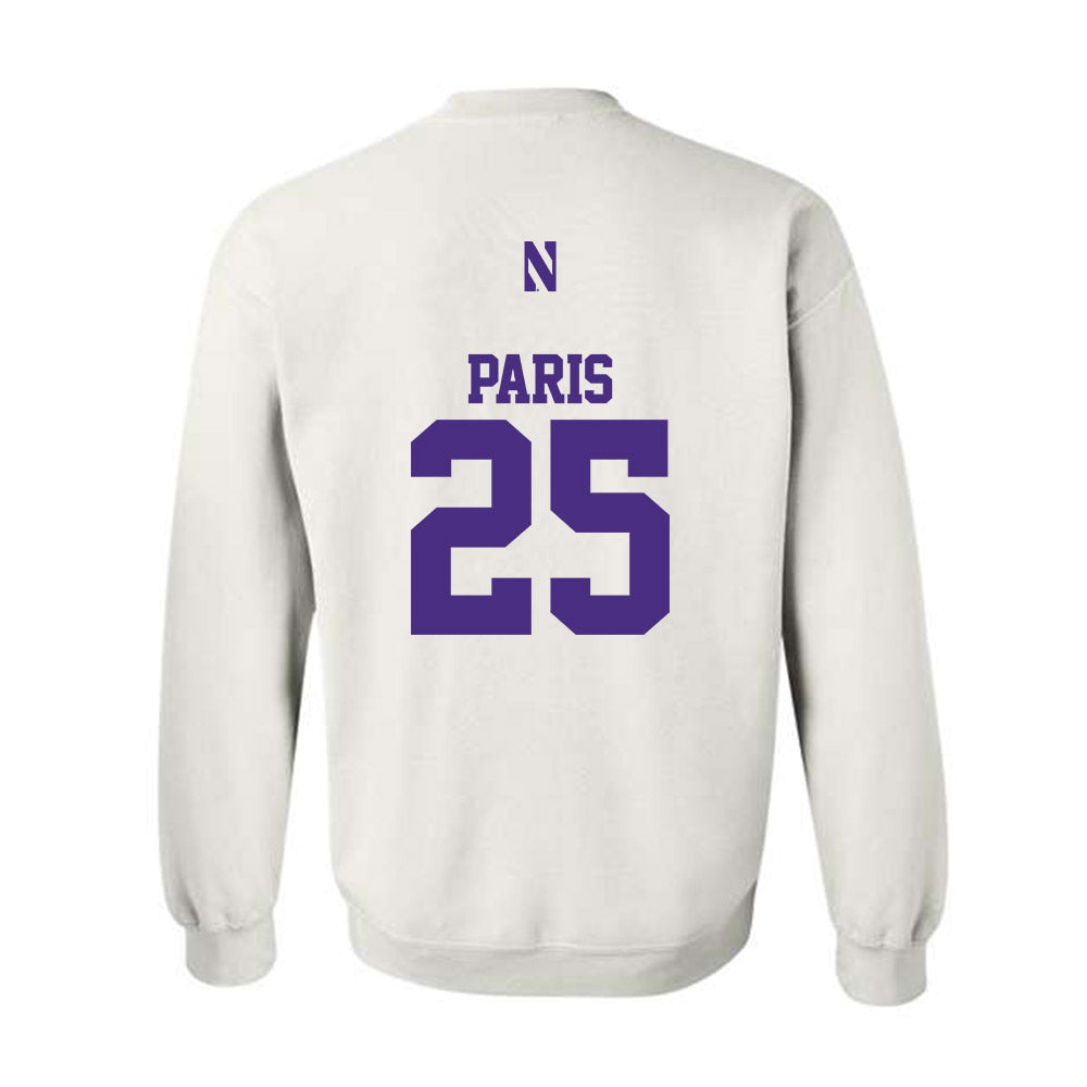 Northwestern - NCAA Women's Volleyball : Campbell Paris - Classic Shersey Crewneck Sweatshirt-1