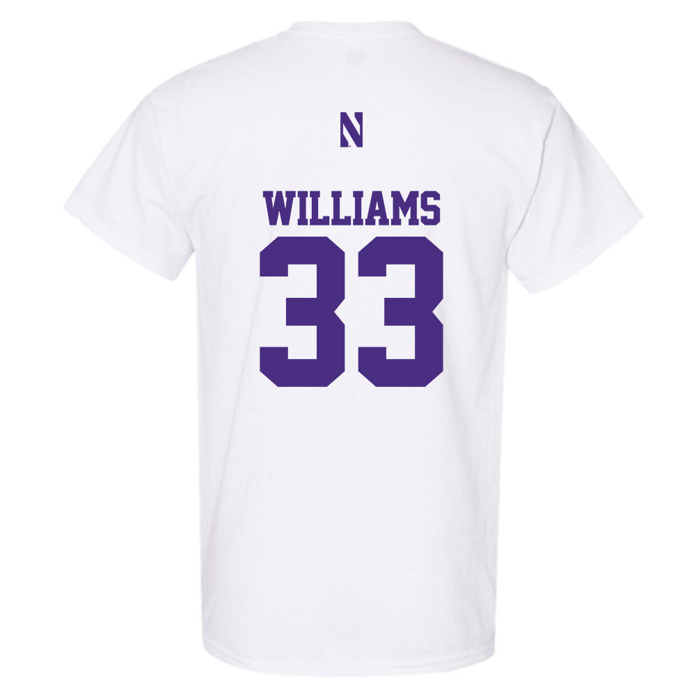 Northwestern - NCAA Women's Basketball : Taylor Williams - Classic Shersey T-Shirt-1