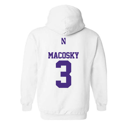 Northwestern - NCAA Softball : Laine Macosky - Classic Shersey Hooded Sweatshirt-1