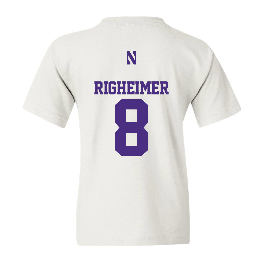 Northwestern - NCAA Women's Basketball : Kat Righeimer - Classic Shersey Youth T-Shirt