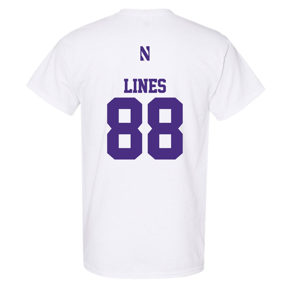Northwestern - NCAA Football : Alex Lines - Classic Shersey T-Shirt-1