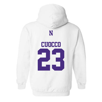 Northwestern - NCAA Women's Lacrosse : Jenika Cuocco - Classic Shersey Hooded Sweatshirt-1
