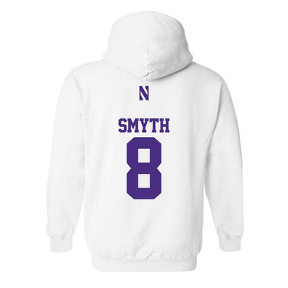 Northwestern - NCAA Men's Soccer : Gabriel Smyth - Classic Shersey Hooded Sweatshirt-1