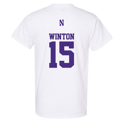 Northwestern - NCAA Football : Sean Winton - Classic Shersey T-Shirt-1