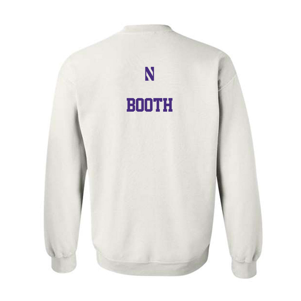 Northwestern - NCAA Wrestling : Marcell Booth - Classic Shersey Crewneck Sweatshirt-1