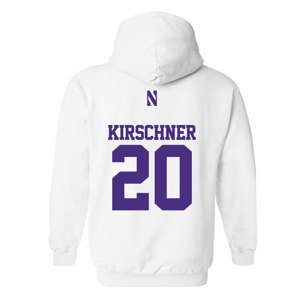 Northwestern - NCAA Women's Field Hockey : Emilie Kirschner - Classic Shersey Hooded Sweatshirt-1