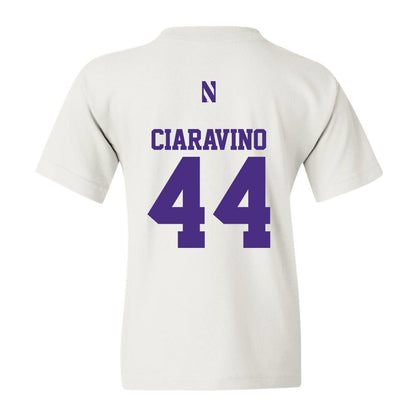 Northwestern - NCAA Men's Basketball : Angelo Ciaravino - Classic Shersey Youth T-Shirt