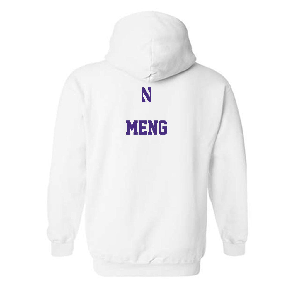 Northwestern - NCAA Women's Golf : Megan Meng - Classic Shersey Hooded Sweatshirt-1