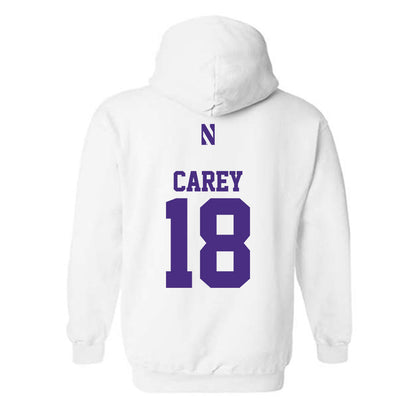 Northwestern - NCAA Women's Soccer : Holland Carey - Classic Shersey Hooded Sweatshirt-1