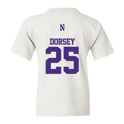 Northwestern - NCAA Football : Marquet Dorsey - Classic Shersey Youth T-Shirt-1