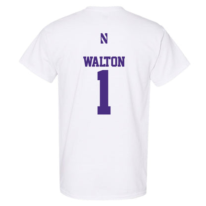 Northwestern - NCAA Women's Basketball : Xamiya Walton - Classic Shersey T-Shirt