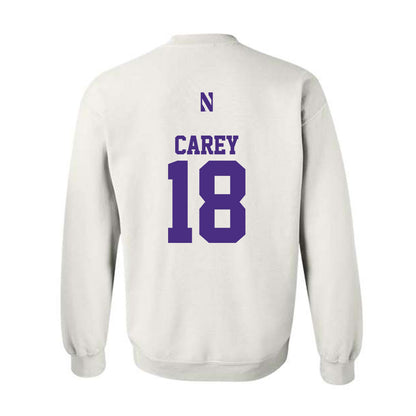Northwestern - NCAA Women's Soccer : Holland Carey - Classic Shersey Crewneck Sweatshirt-1