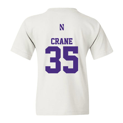 Northwestern - NCAA Football : Tate Crane - Classic Shersey Youth T-Shirt-1