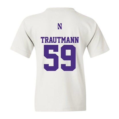 Northwestern - NCAA Football : Jack Trautmann - Classic Shersey Youth T-Shirt