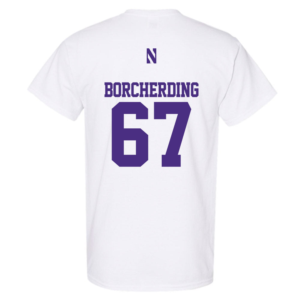 Northwestern - NCAA Football : Jace Borcherding - Classic Shersey T-Shirt-1